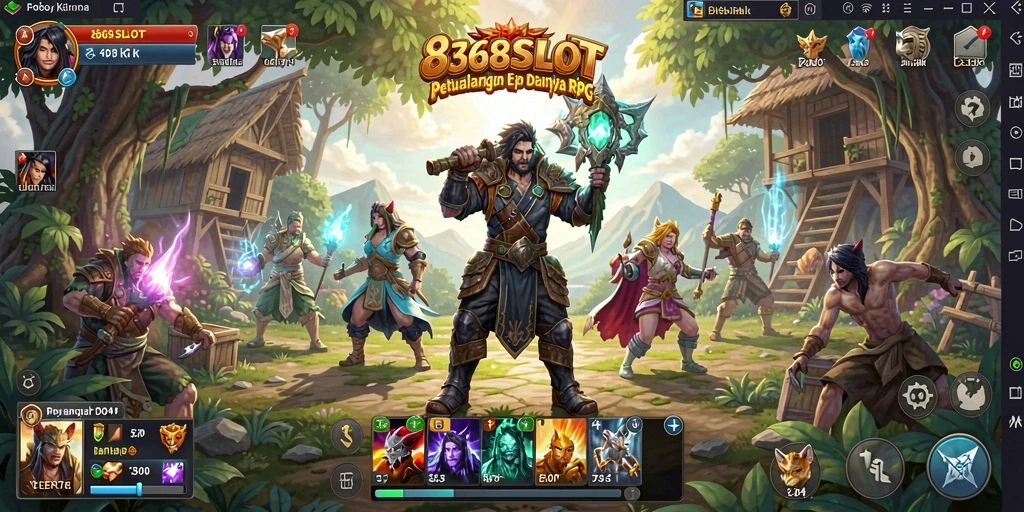 Tampilan gameplay RPG yang seru di 8368SLOT.