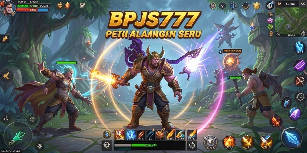Tangkapan layar gameplay <strong>BPJS777</strong> menunjukkan pertarungan seru di dunia MMORPG.