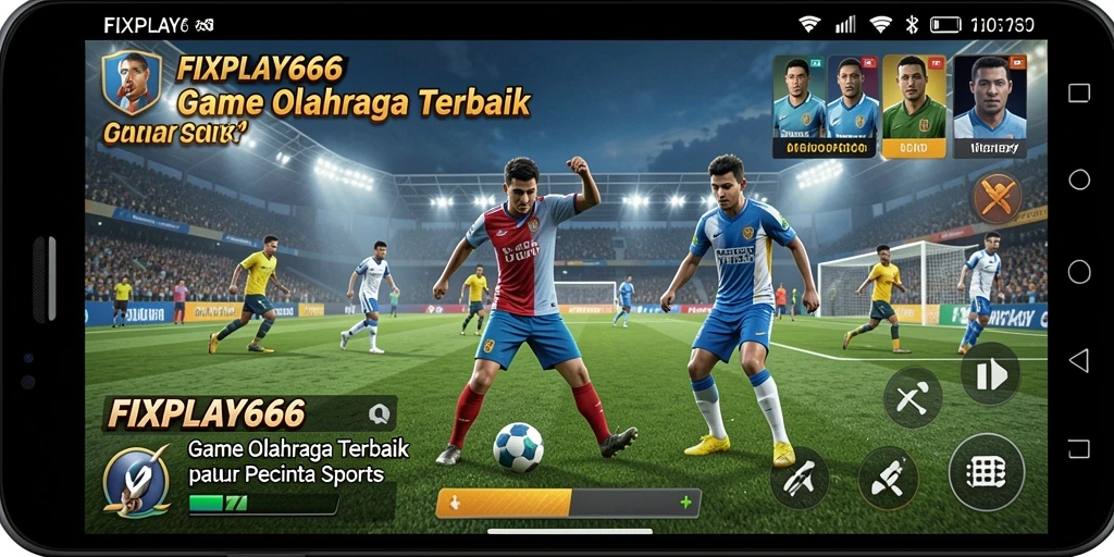 Tampilan gameplay seru dari FIXPLAY666 dalam beragam cabang olahraga.