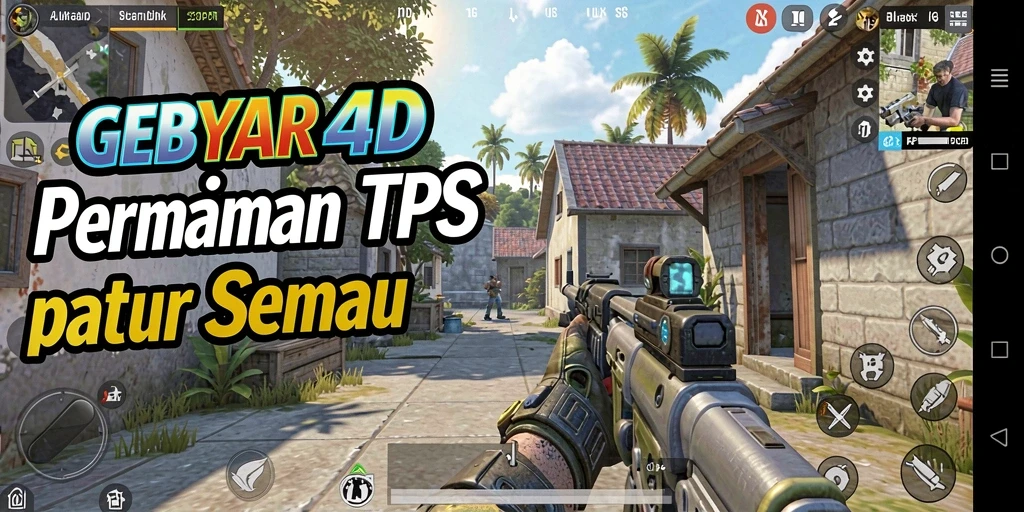 Gambar gameplay seru GEBYAR4D dengan aksi menegangkan.