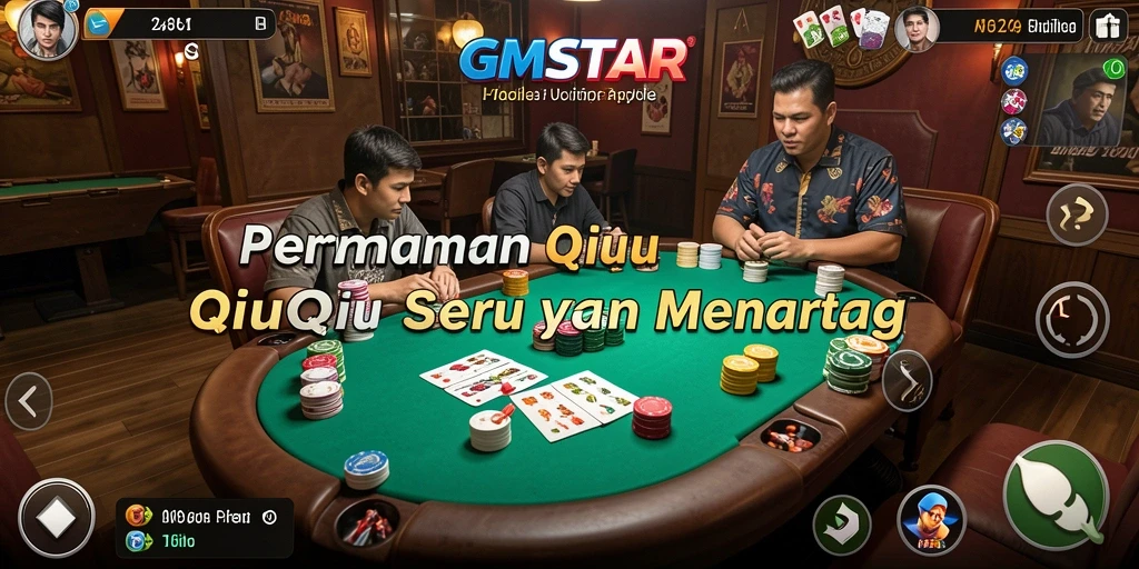Tampilan menarik dari permainan QiuQiu yang mendebarkan.