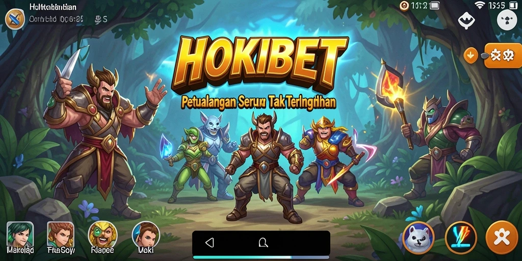 Tampilan gameplay HOKIBET yang mendebarkan dan penuh aksi.