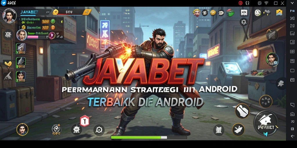 Screenshot gameplay JAYABET menampilkan aksi pertempuran strategis yang mendebarkan.