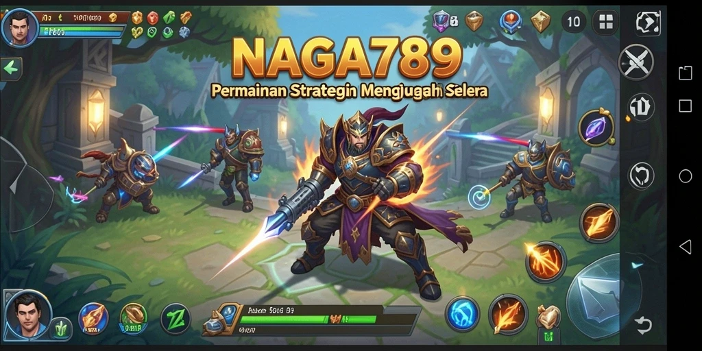 Tampilan gameplay yang menarik dan strategis dari NAGA789.