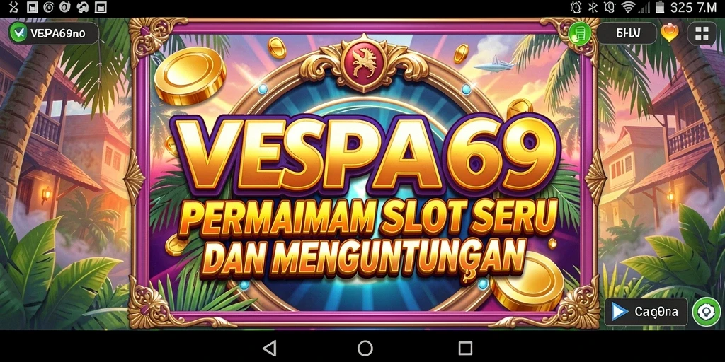 Tampilan menarik dari gameplay VESPA69 yang mengasyikkan.